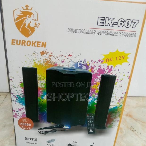 2.1ch Euroken Multimedia Sub-Woofer Speaker System. - main view