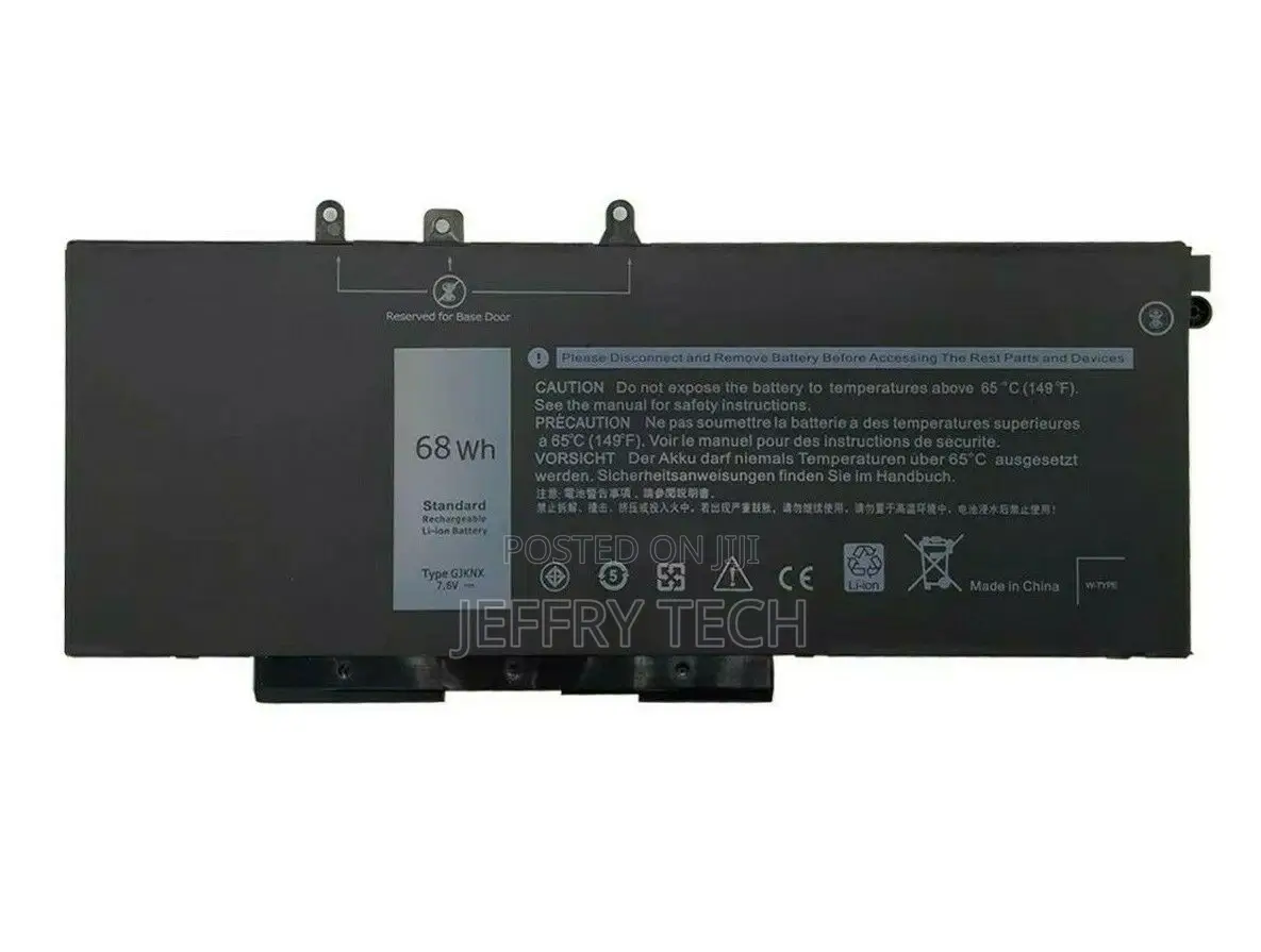 GJKNX Laptop Battery for Dell Latitude 5580 5480 5280 5490