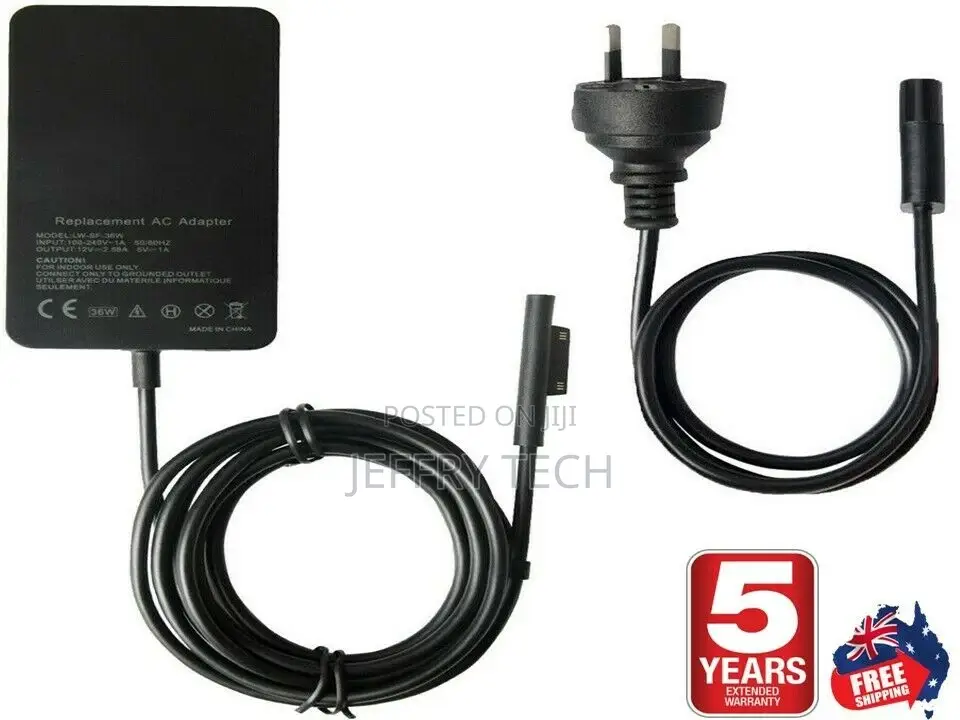 Microsoft Surface Pro 7 3 4 5 6 Power Adapter 65w/36w Laptop