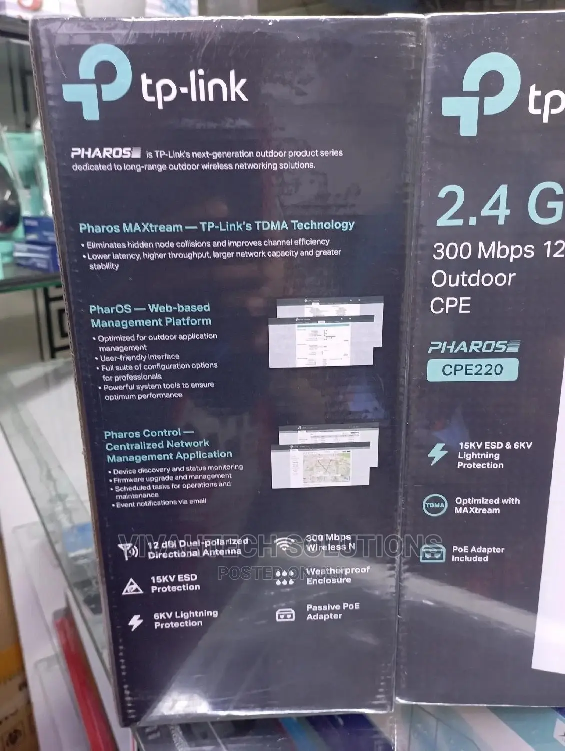 Tp-Link Cpe-220-Outdoor Access Point (Tl-Cpe220)