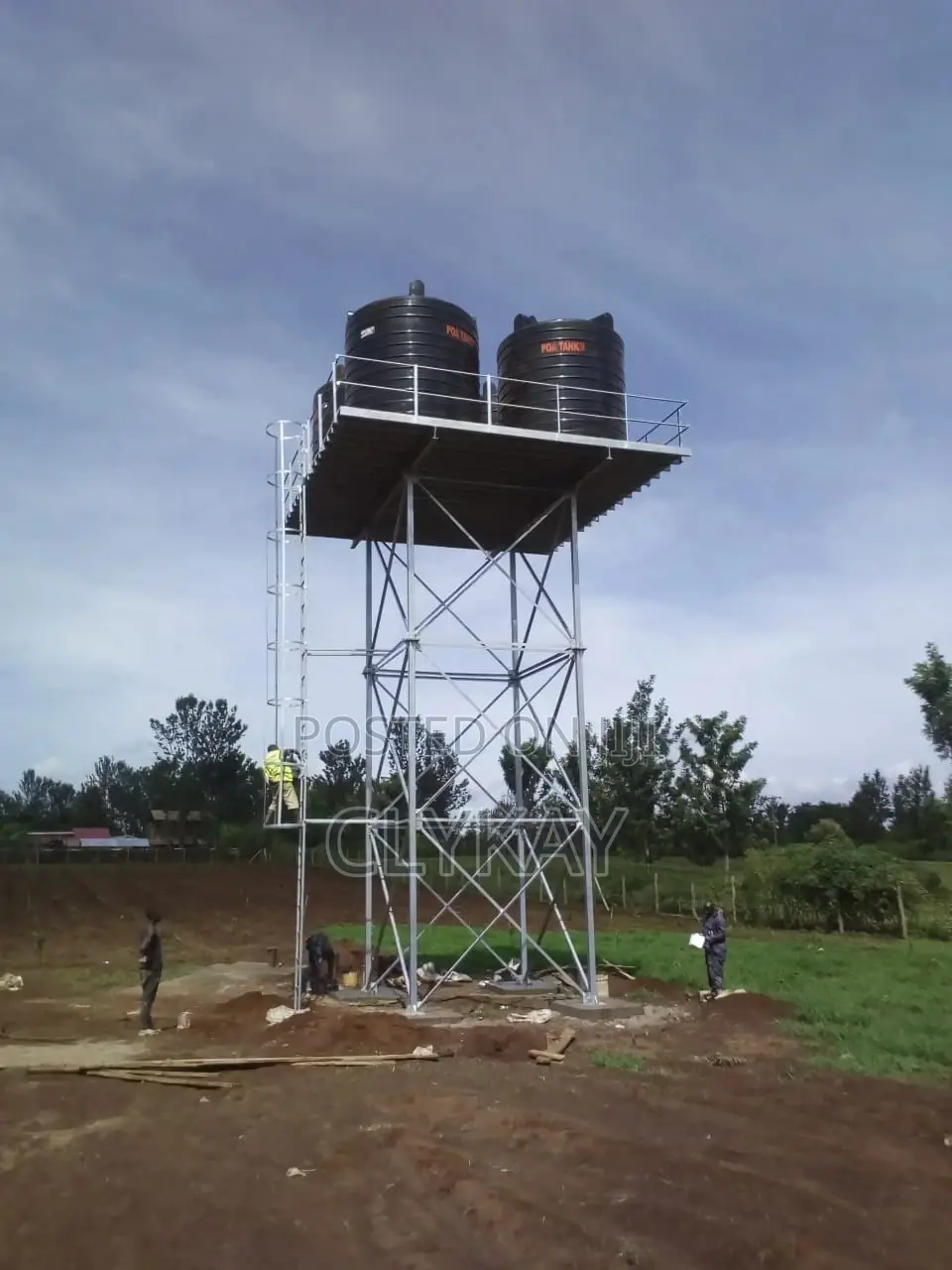 Fabrication and Assembling Steel Tanks and Steel Water Tower