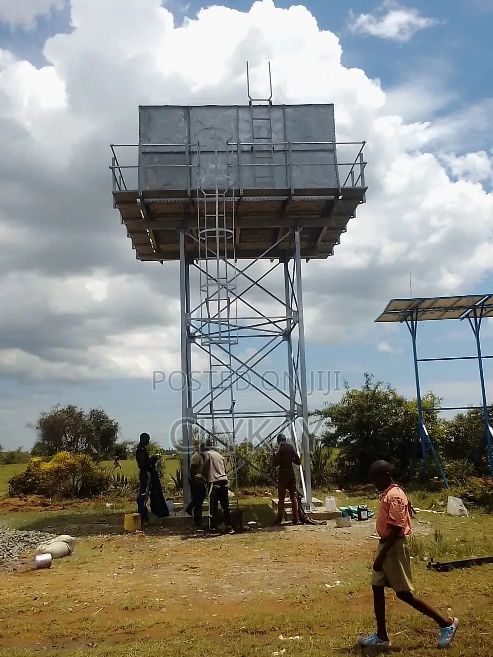 Fabricating Pressed Steel Tanks and Elevated Water Towers