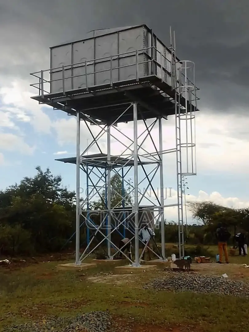 Fabricating Pressed Steel Tanks and Elevated Water Towers