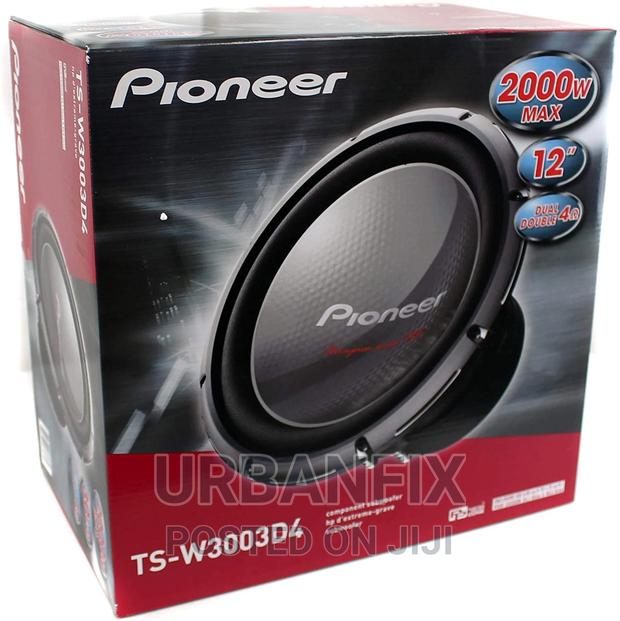 Brand New TS-W3003D4 Pioneer Subwoofer - main view