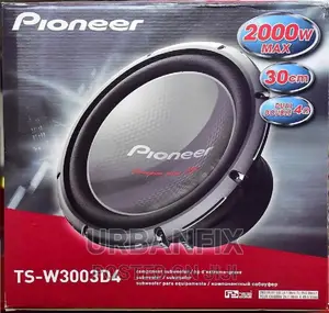 Brand New Pioneer 2000watts Double Coil Subwoofer