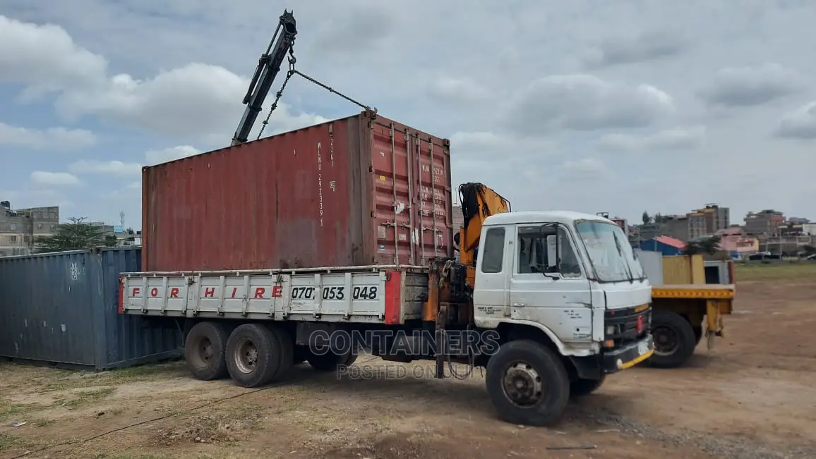 Set for 20ft Container Delivery