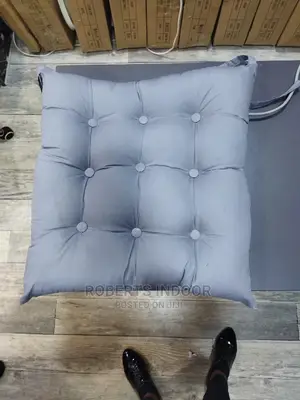 Grey Elegant Office Chair Pad