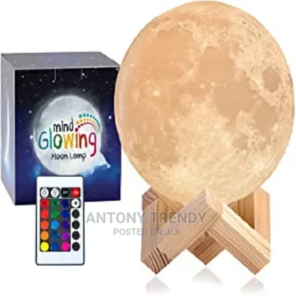 BRIGHTWORLD Moon Lamp Moon Night Light 3D .