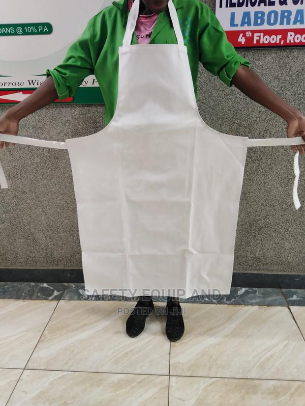 Aprons Available/White