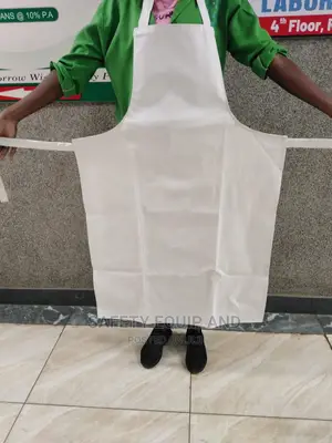White Pvc Aprons Available