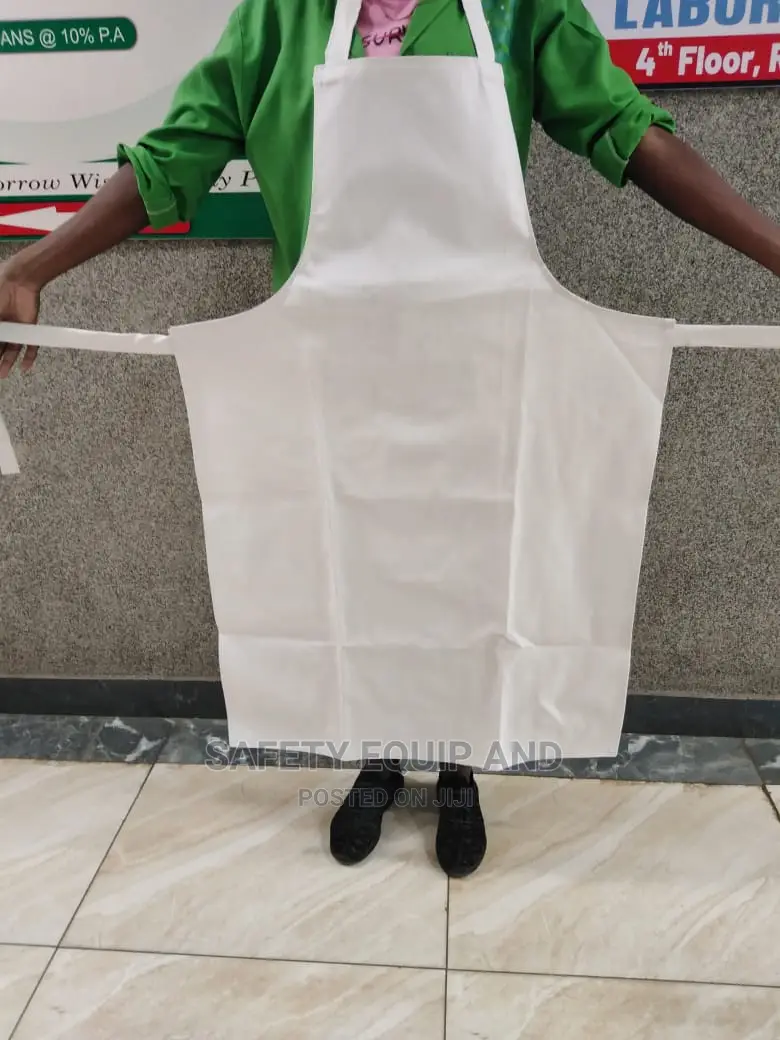 White Pvc Aprons Available