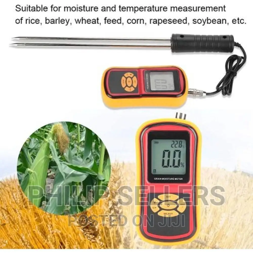 Moisture Meter for Corn Wheat Rice Bean