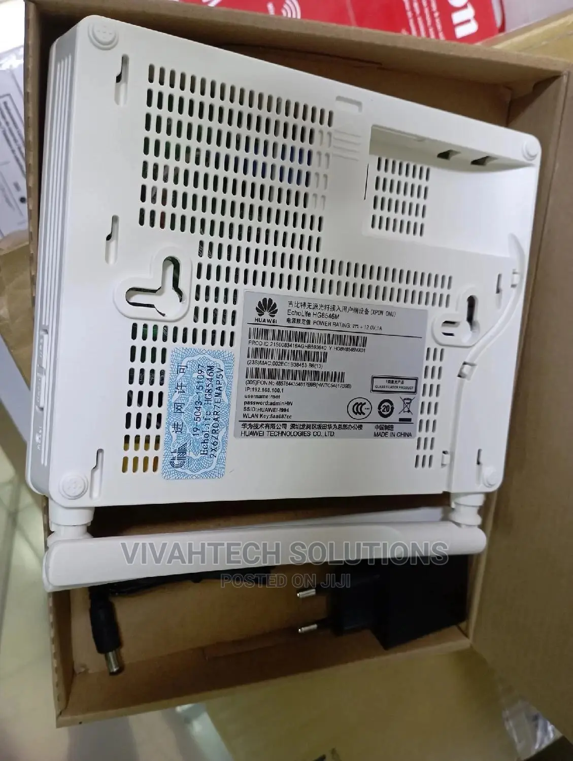 Huawei Router Xpon Hg8546m