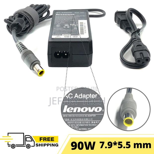 90W Lenovo OEM Adapter Charger - Thinkpad Laptop Edge E50 E5