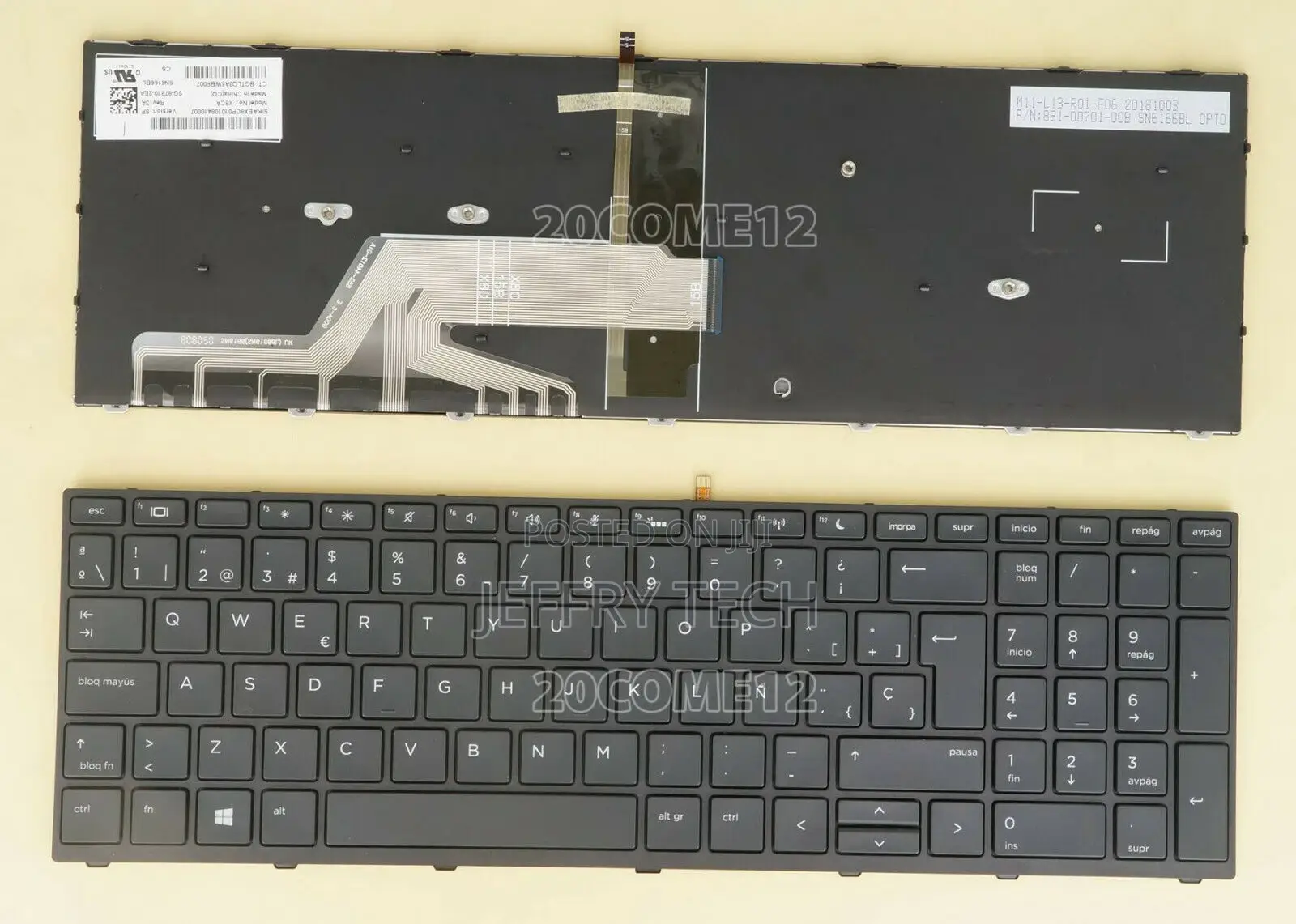 HP HP Probook 450 G5 455 G5 470 G5 Keyboard