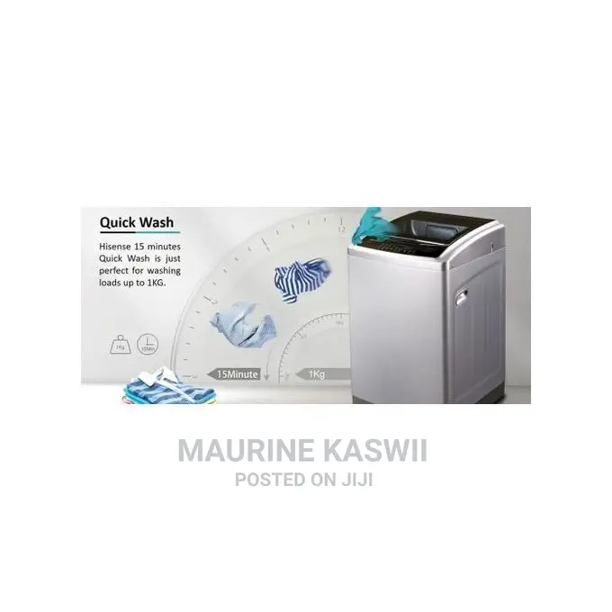 Hisense WTJA802T Hisense 8kgs Top Load Washing Machine