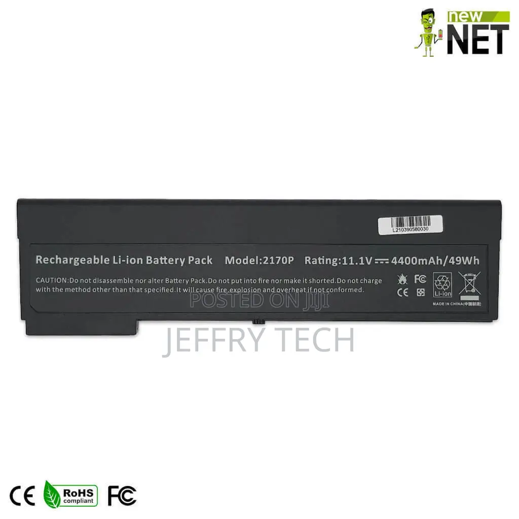 Battery Compatible With HP Elitebook 2170p 4400 Mah