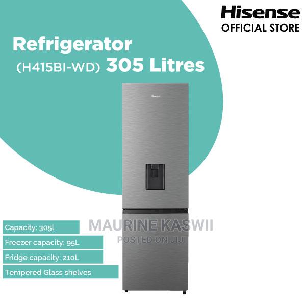Hisense H415bi-Wd 305L Combi Fridge - main view