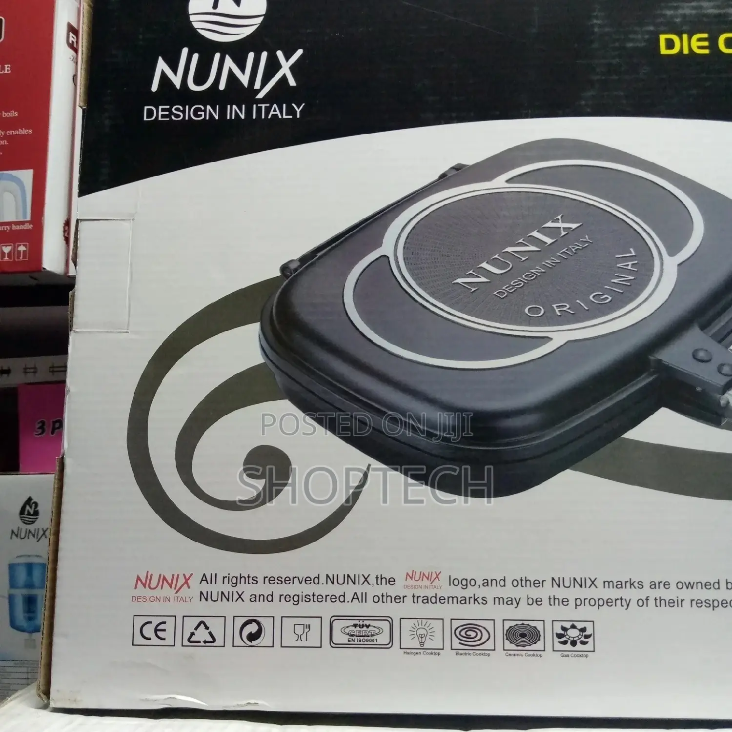 Nunix 36cm Double Grill.
