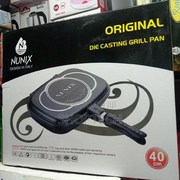 40cm Double Grill Nonstick Pan. - main view