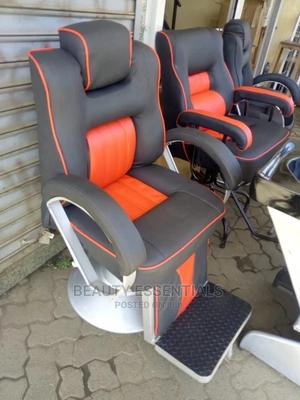 Barber Seat Silver Black Ref - thumbnail 2