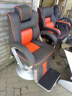 Barber Seat Silver Black Ref