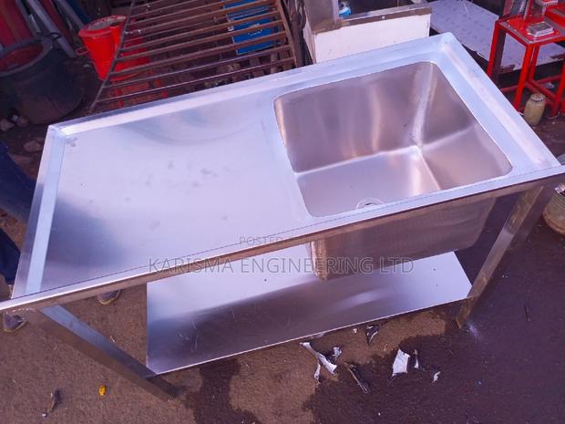 Stainless Kitchen Single Sink - thumbnail 3