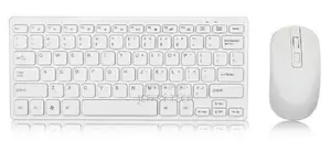 Wireless 2.4GHZ Slim Keyboard and Cordless Optical Mouse Com