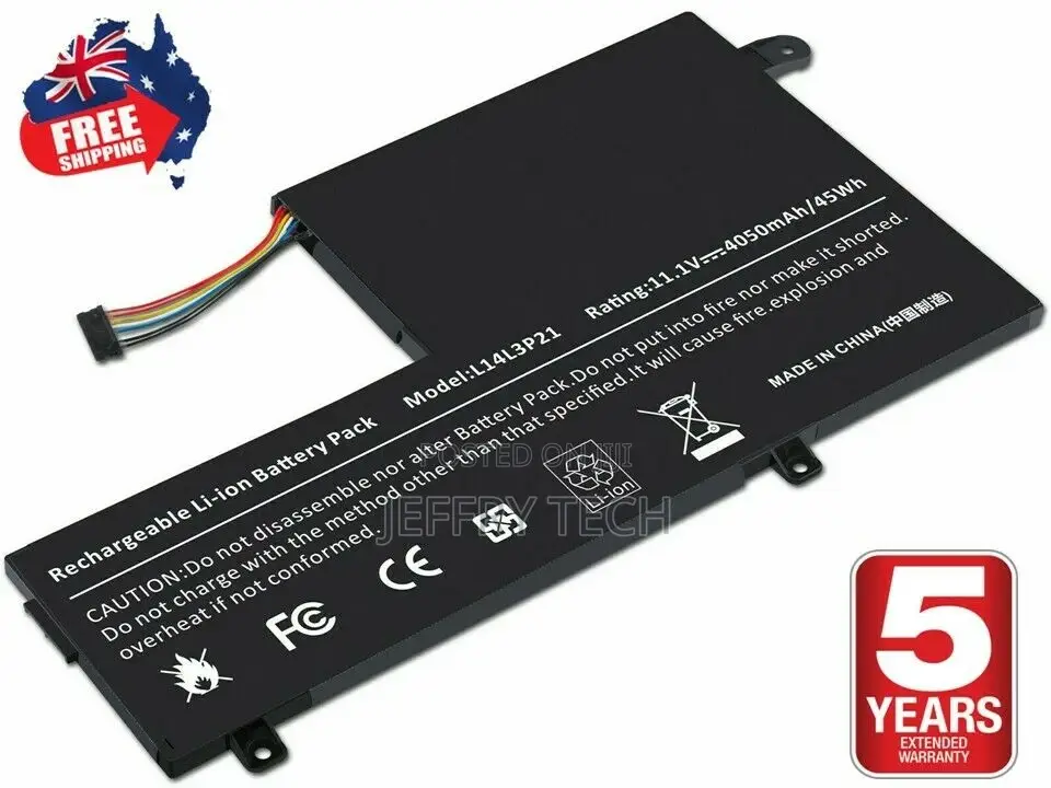 Battery for Lenovo Yoga 510-14ikb 510-14isk L15L3PB0 L15C3PB