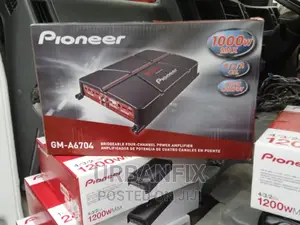 Pioneer GM-6704 1000watts Amplifier