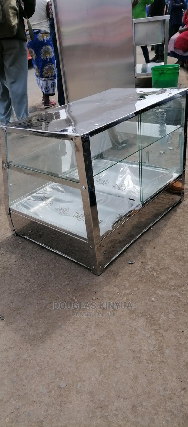 Stainless Chips Display/ Warmer - main view