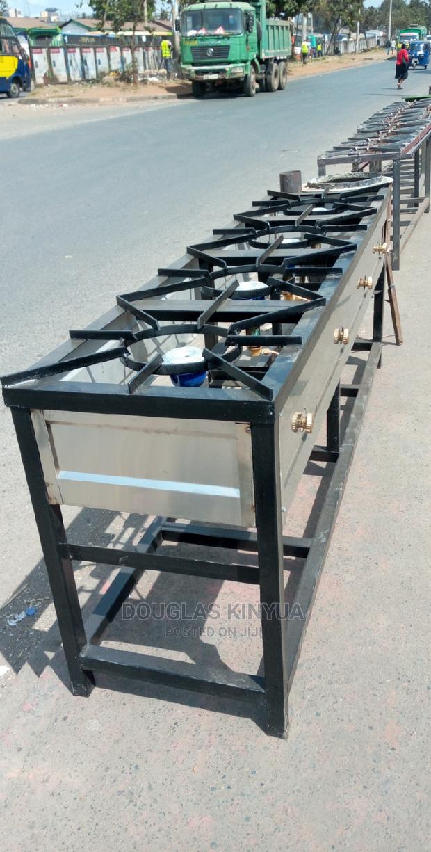 Stainless Steel Commercial Gas Cooker - main view