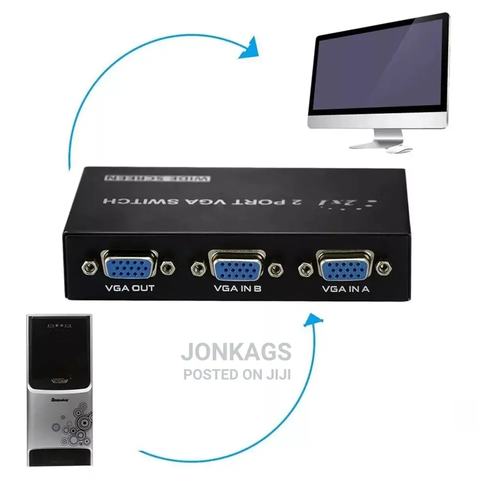 2 Port VGA Switch