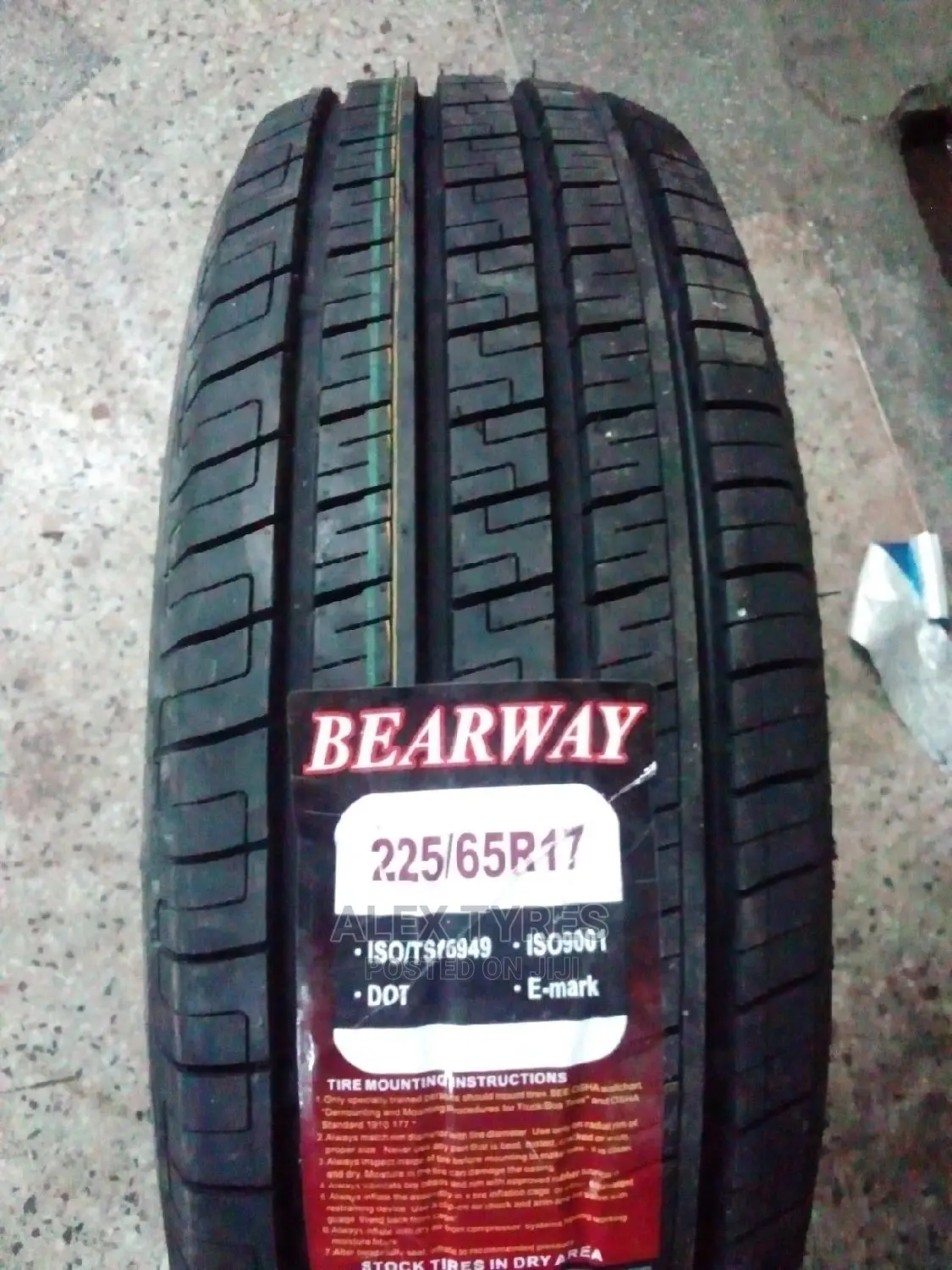 225/65r17 Bearway Tyres Made in China