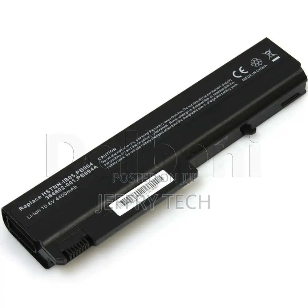 HP6200LH Laptop Battery 10.8V 4400 Mah for HP PB994A NC6120