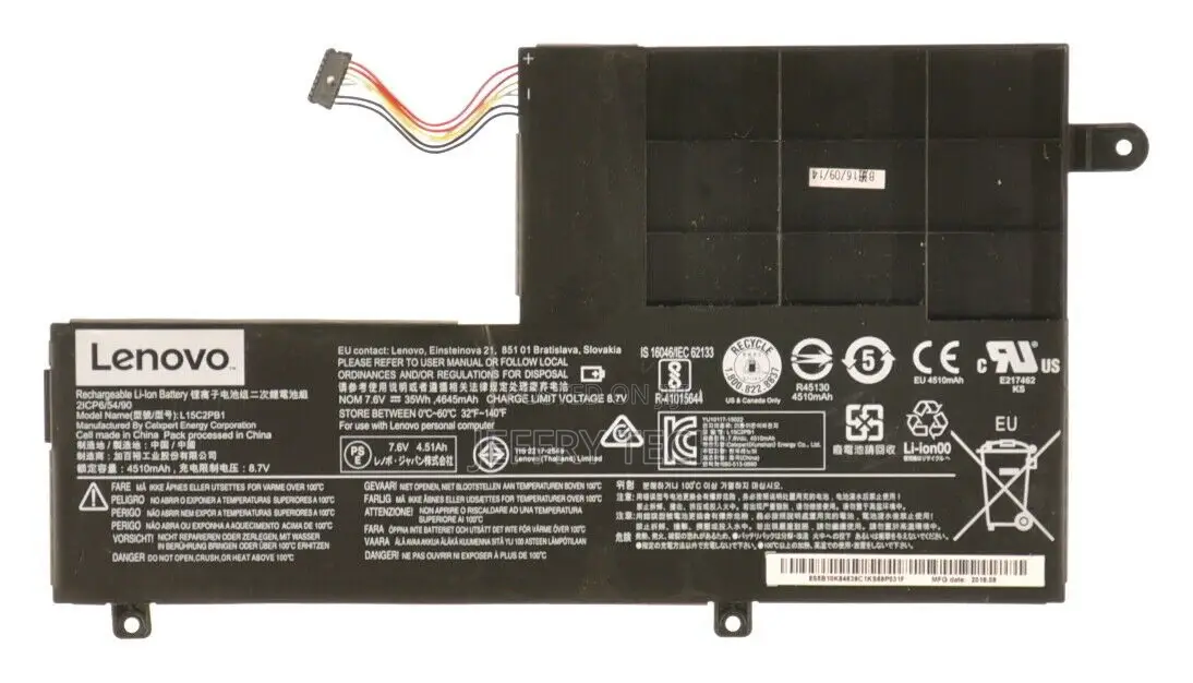 Original Battery Lenovo Yoga 510 L15C2PB1
