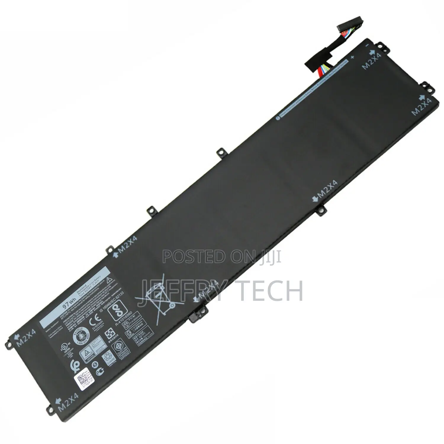 OEM 97WH 6GTPY Battery for XPS 15 9560 9550 Precision 5510 5