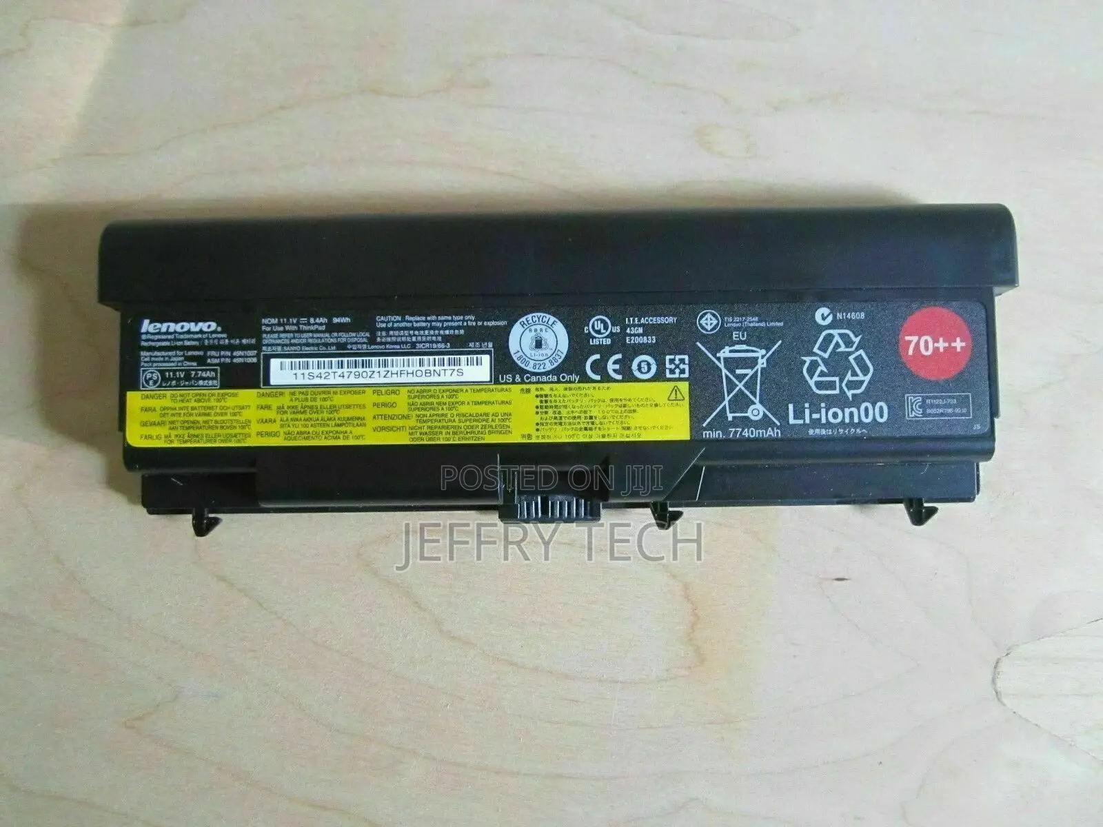 Original Lenovo Thinkpad Laptop Battery T530 T430 W530