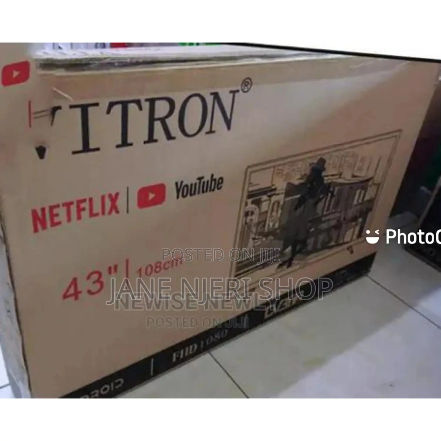 43 Inches Vitron Android Tv With Youtube And Netflix