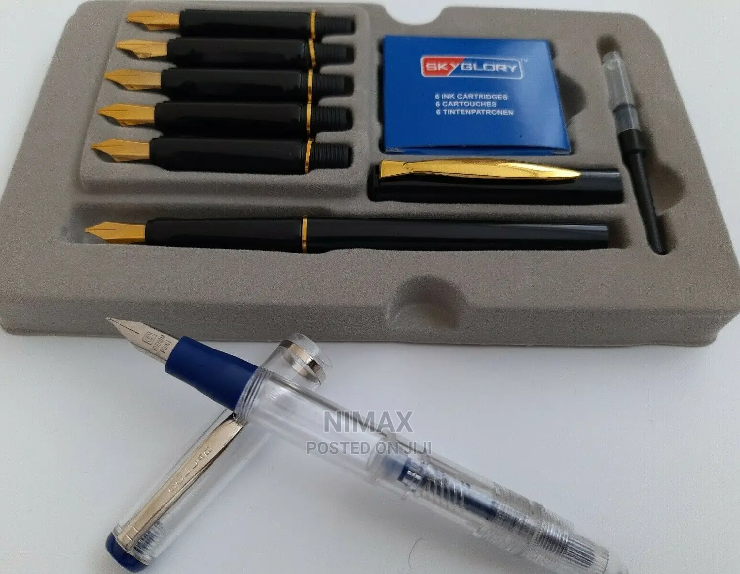 Calligraphy Fountain Pen Set 6 Leads