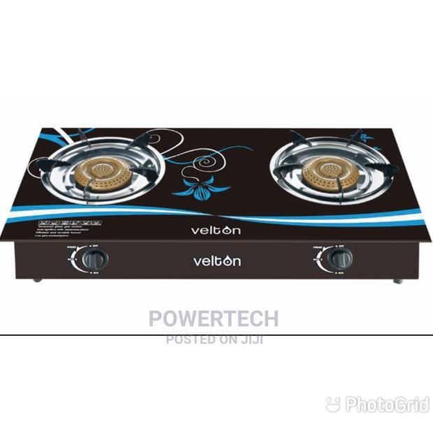 Velton Glass Tampered 2 Burner Cooker