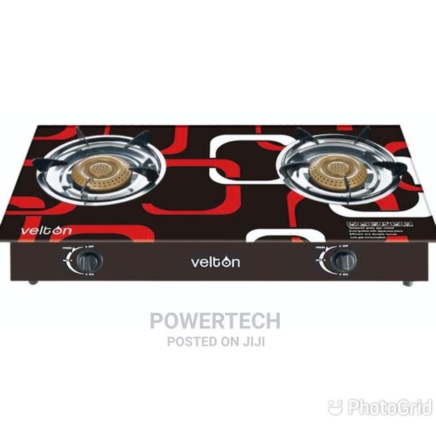 Velton Glass Tampered - 2 Burner Cooker
