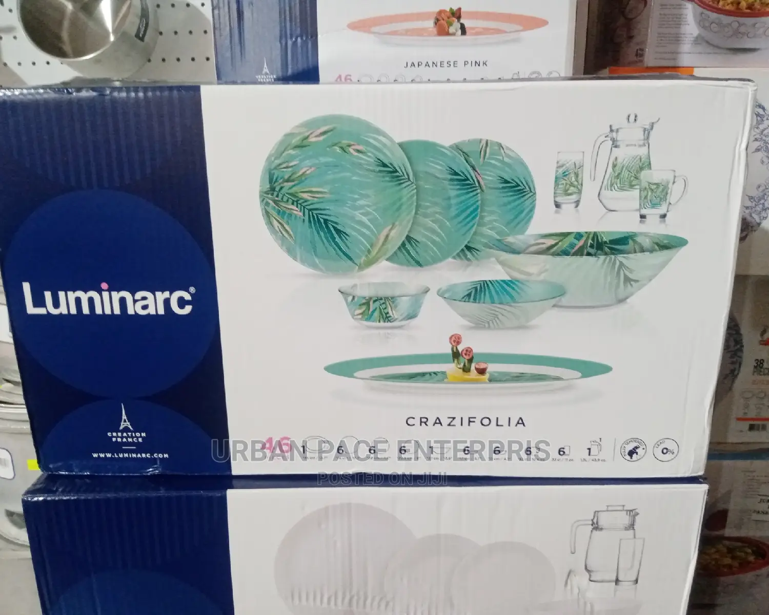 46 Pieces Luminarc Crazifolia Dinner Set in Nairobi Central ...