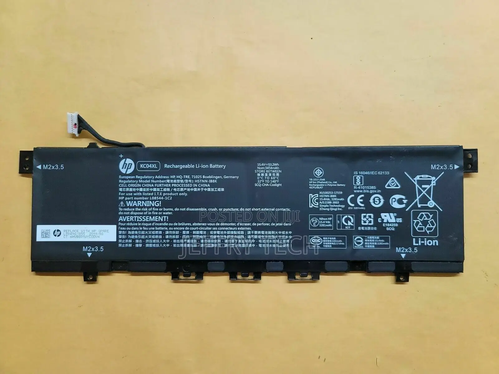 Genuine Kc04xl Battery for HP ENVY X360 13-Ag 13-Ah L08544-2