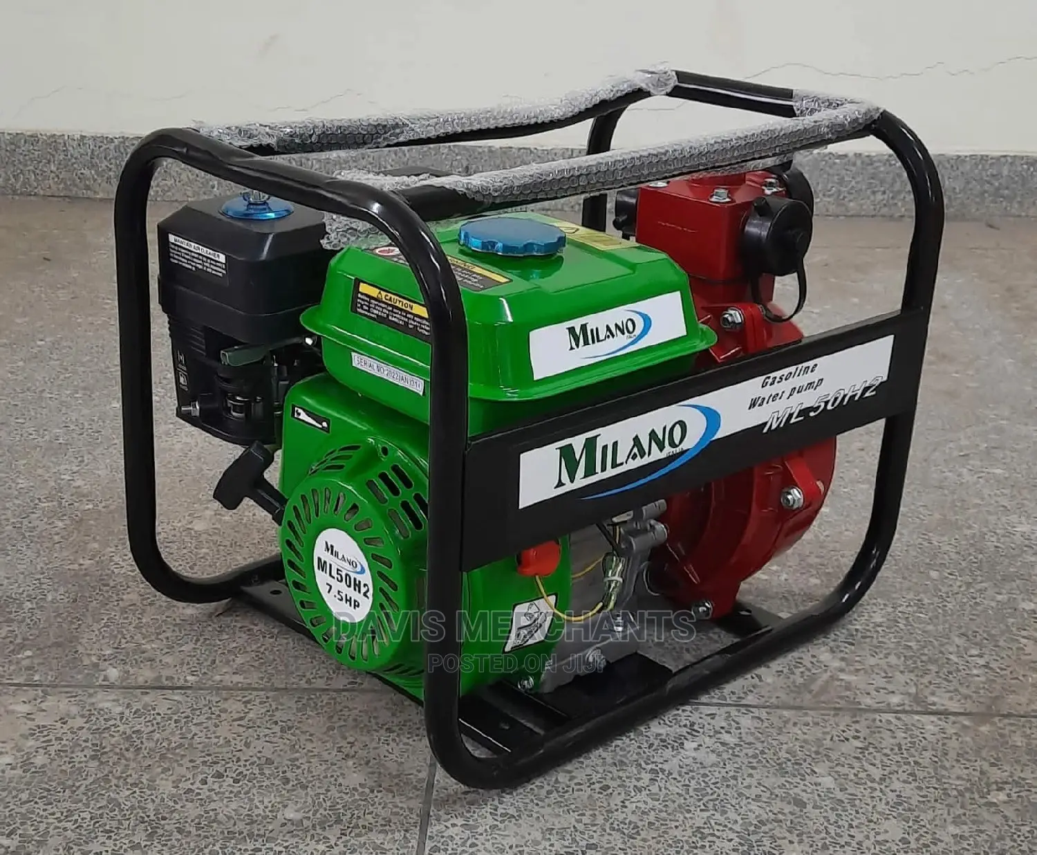 Milano Waterpump 2 "7.5hp High Pressure 90mdouble Impeller