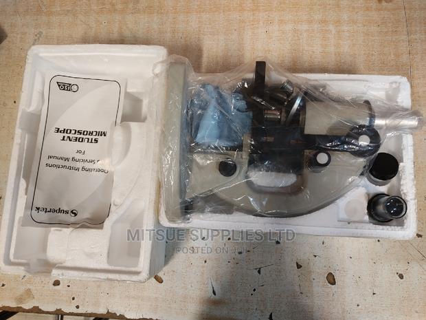 Supertek Monocular Microscope in Wooden Case - thumbnail 4