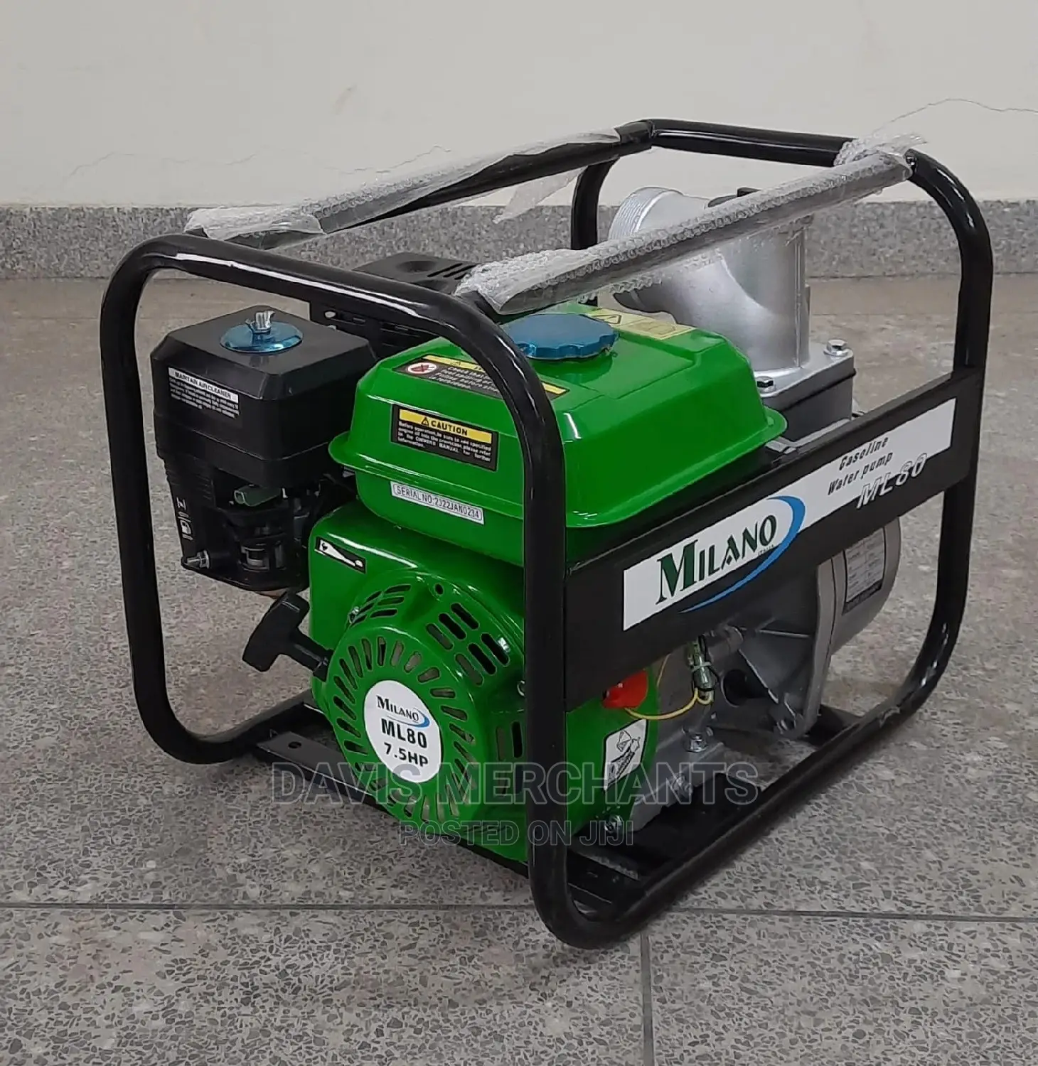 Gasoline Water Pump 7.5hp