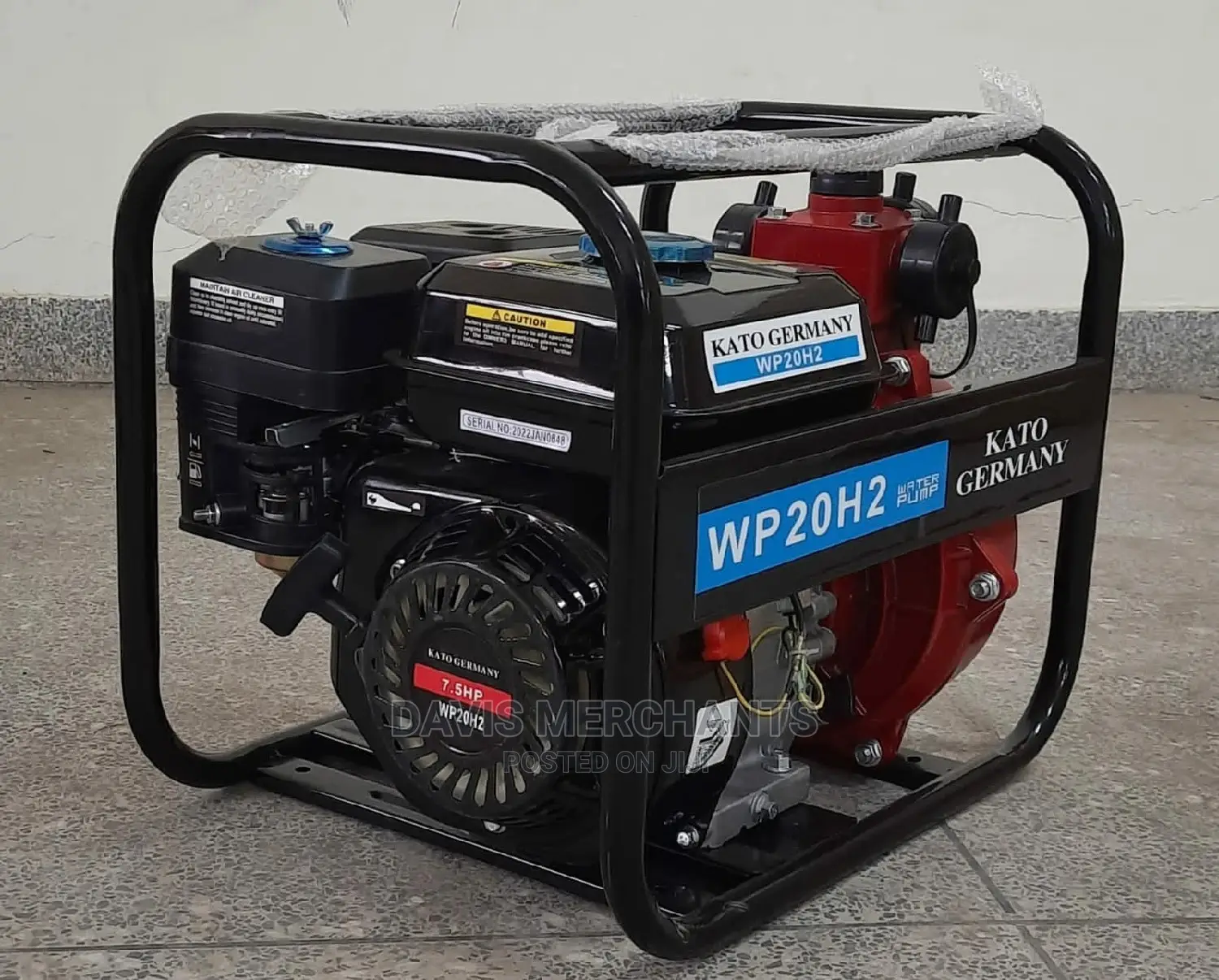 Milano Waterpump 2 "7.5hp High Pressure 90mdouble Impeller