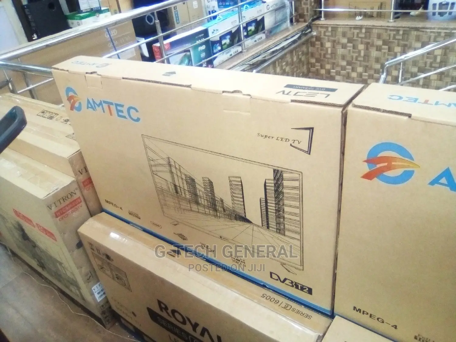 Amtec 40 Inches Smart With Bluetooth Tv