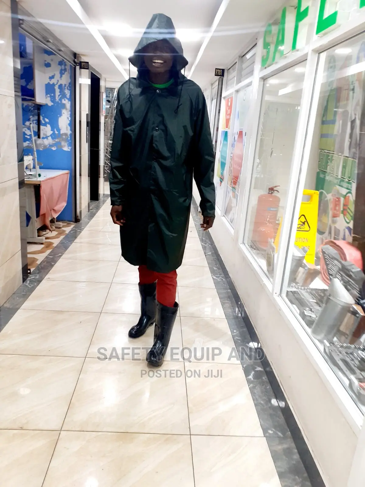 Approved Jungle Green Raincoats